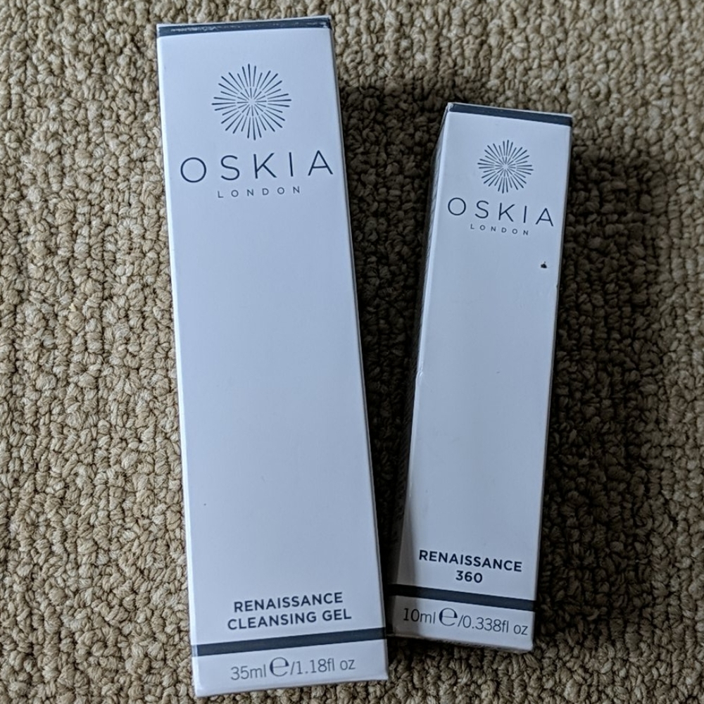 New Oskia London Travel Duo 360 Luxury European Skincare